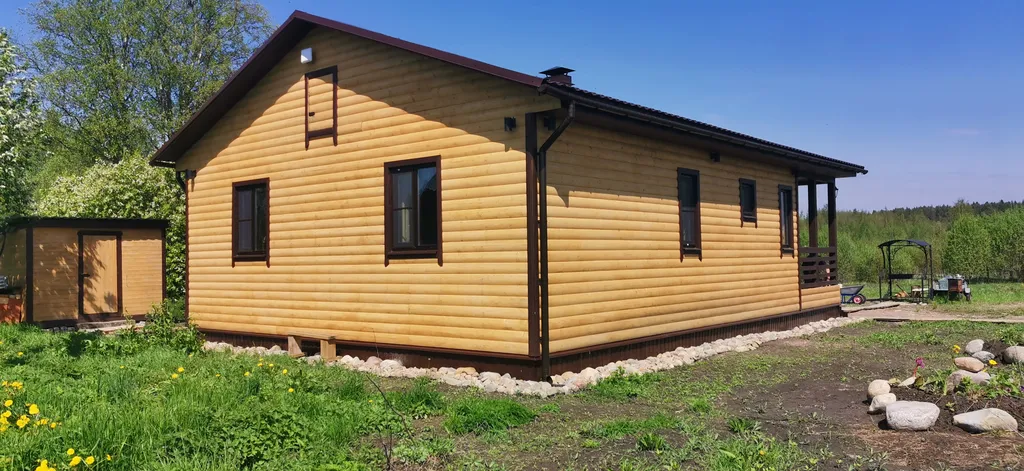 Коттедж Дом в Карелии с элементами карельского интерьера — Видлица