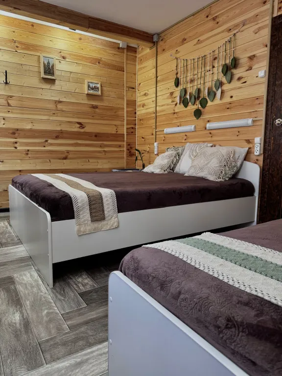 Дизайнерская квартира в деревенском доме в центре города