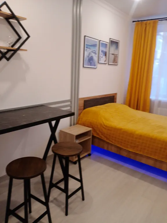 Уютная студия с бесконтактным заселением.