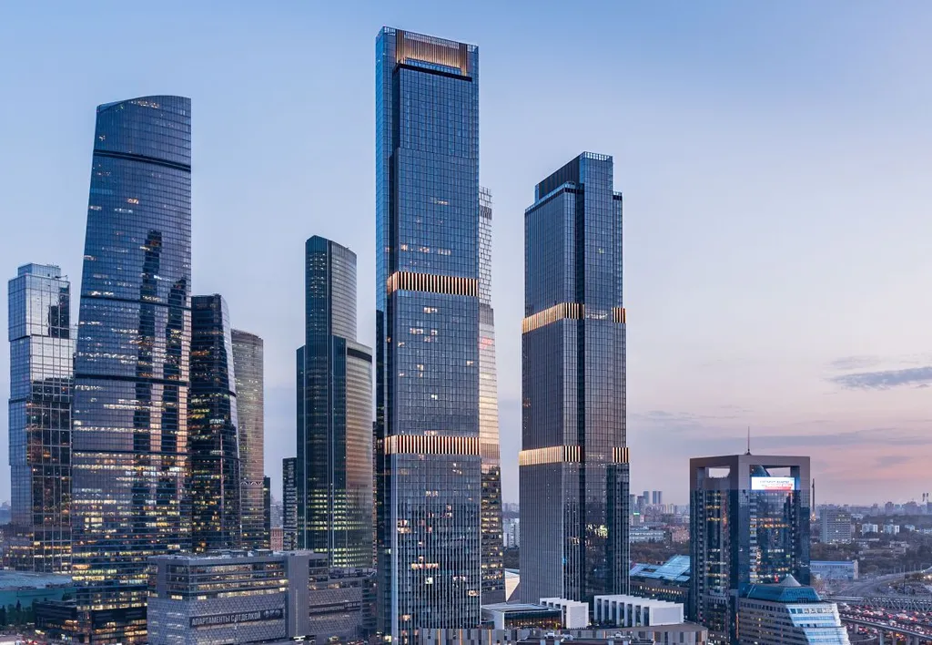 Роскошный апартамент Москва Сити в Нева Тауэрс