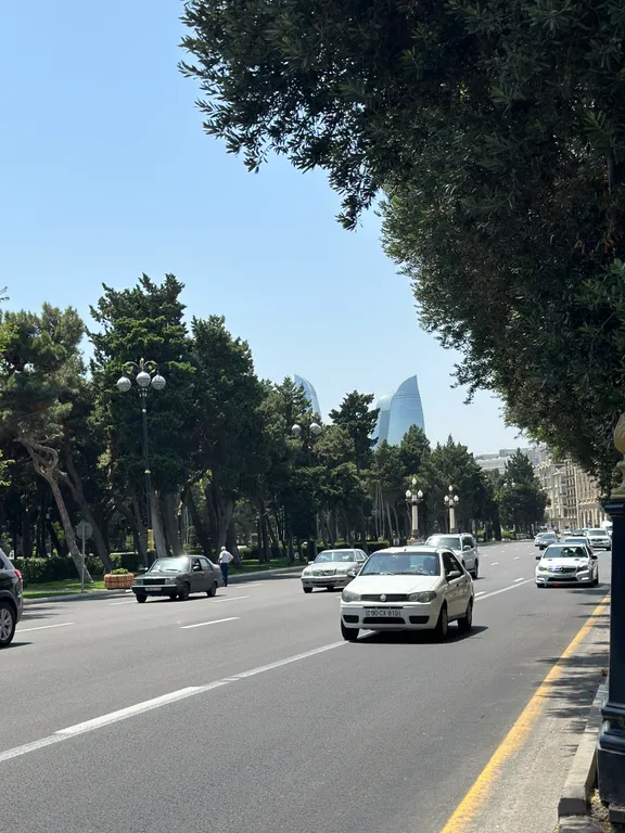 Yellow bouleward аpartment