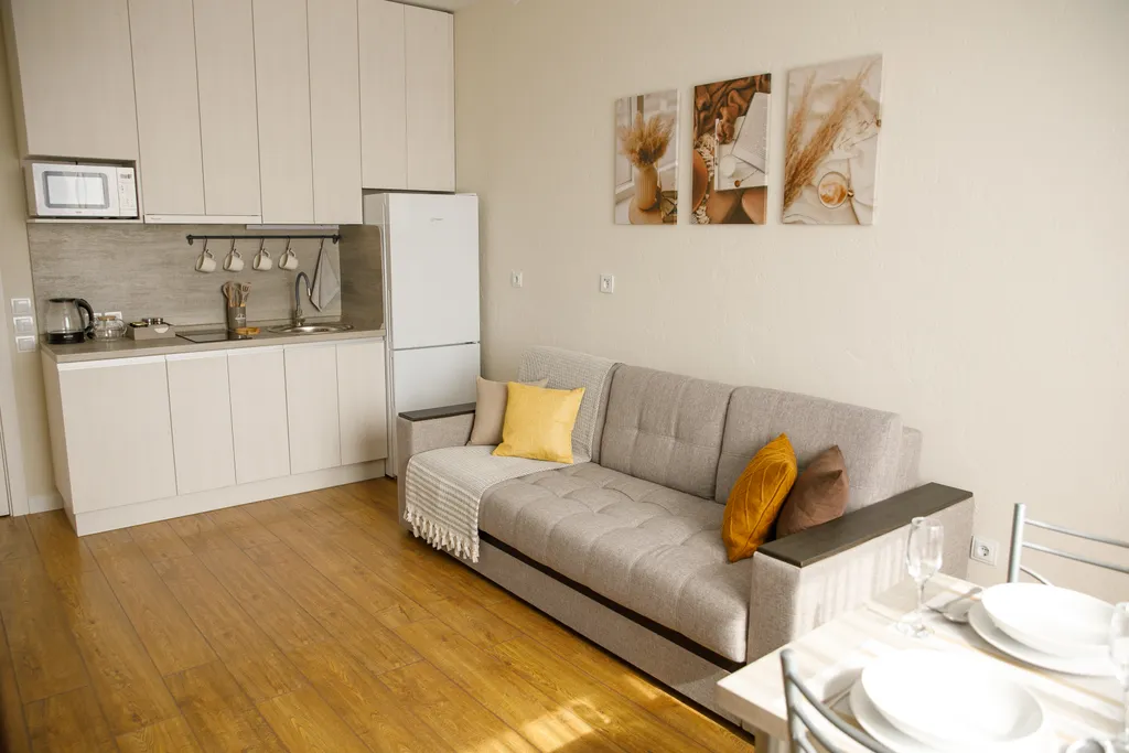 Уникальная 2-к квартира с чудесным видом на город с 14 этаже в ЖК Онегин