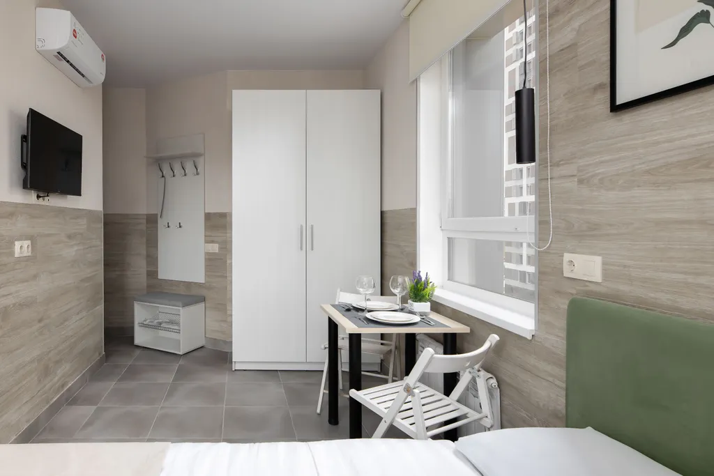 Квартира Квартира Уютная студия у метро, всё для комфортного проживания — Москва