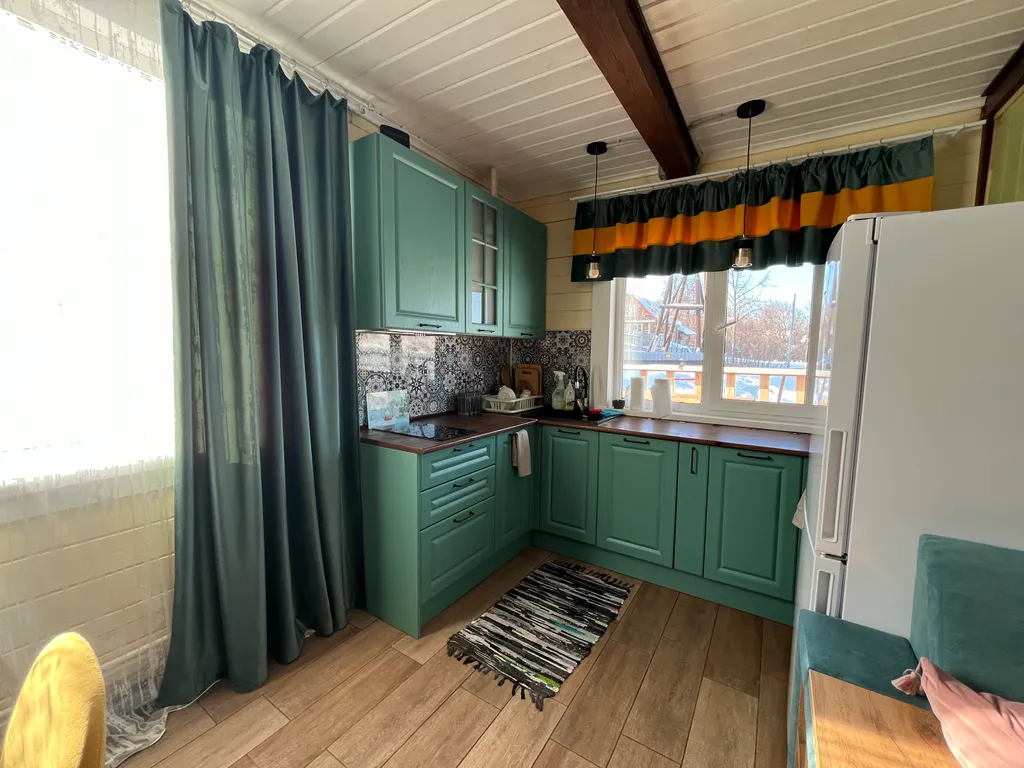 Домик на пруду, банька на дровах