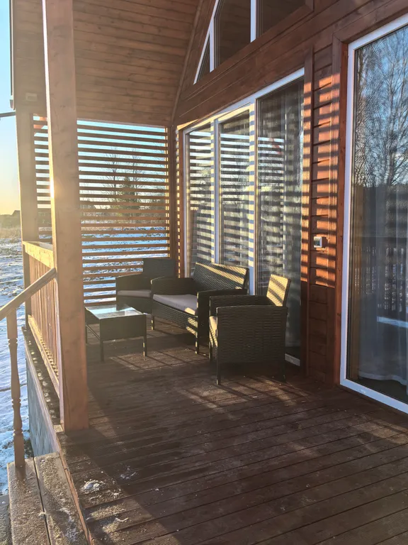 Дом на берегу Ладоги с песчаным пляжем, баня с купелью