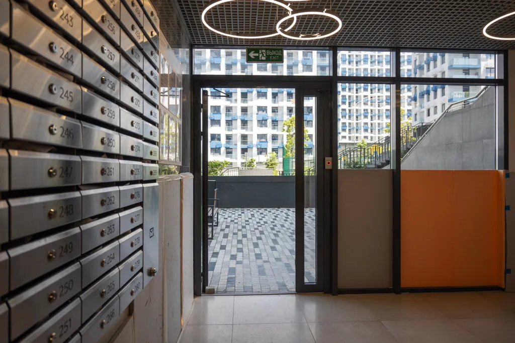 Студия для двух гостей с лоджией