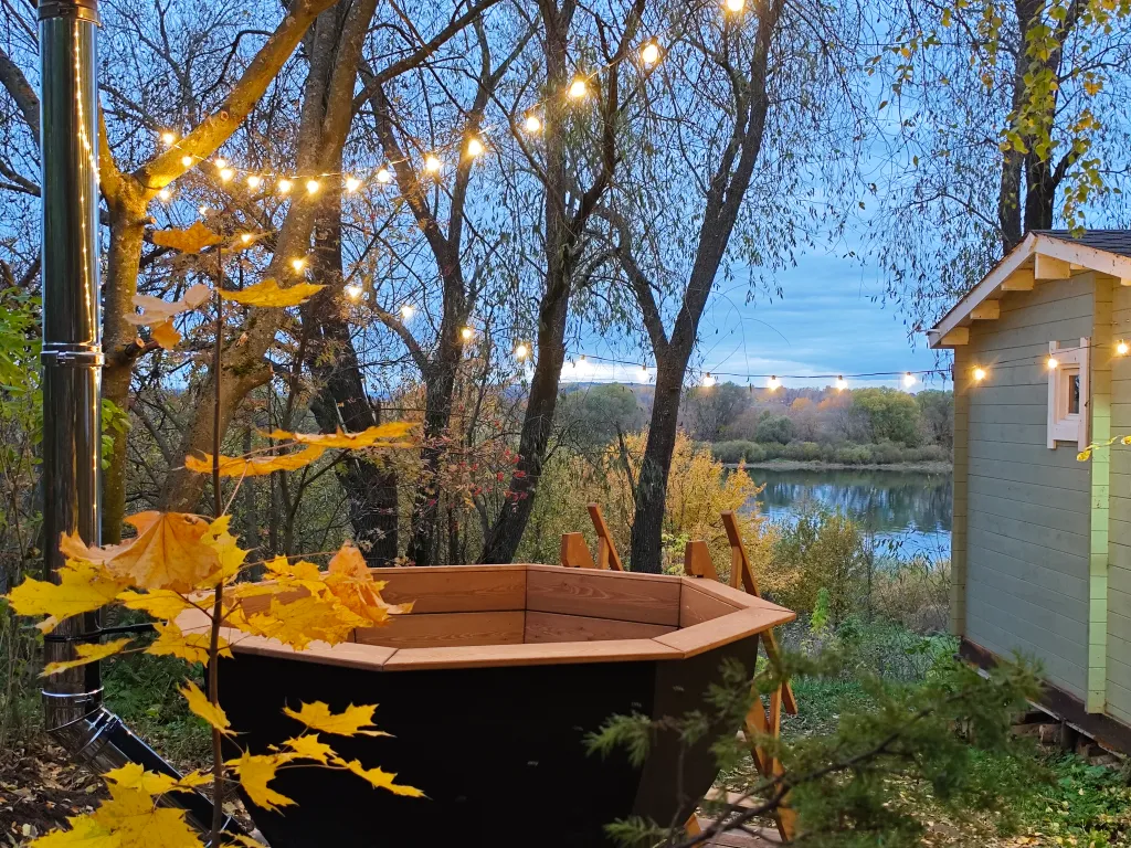 Лес Данкин - домик из Pinterest на Оке