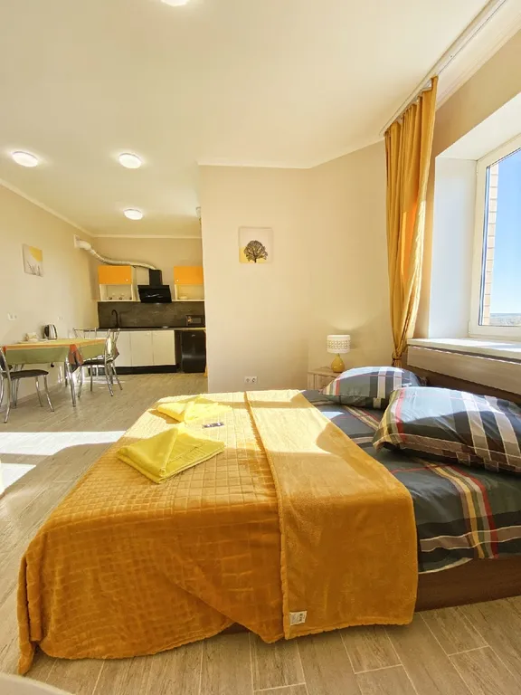 Квартира Уютная квартира-студия с диванчиком у жд вокзала и ТЦ Вавилон — Тверь