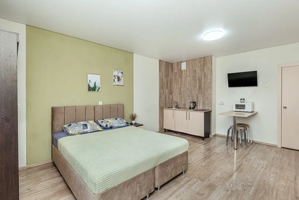 Уютная студия рядом с ЧелГУ в современном м-не Академ Riversaide