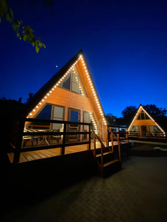 Коттедж A-frame Sun House 2 — аренда посуточно в Аликоновка