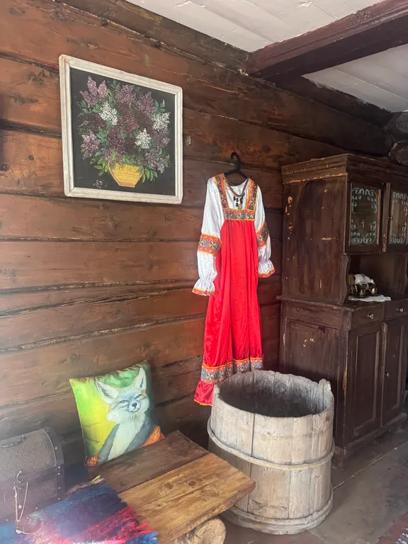 Избовье Добрыня - изба с русской печью