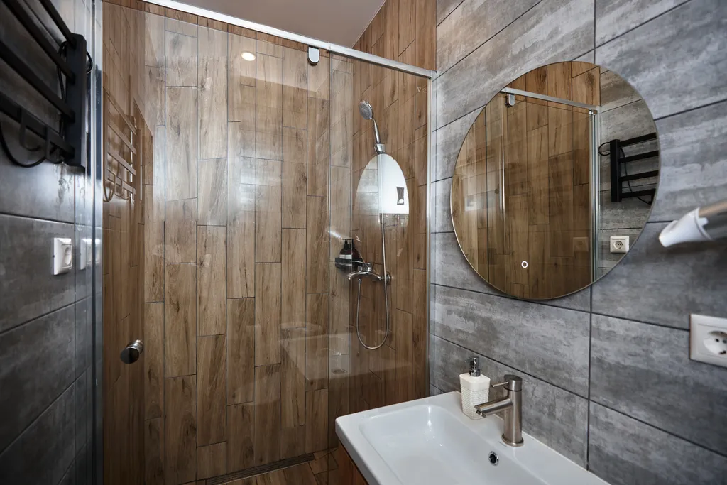 Студия с дизайнерским ремонтом