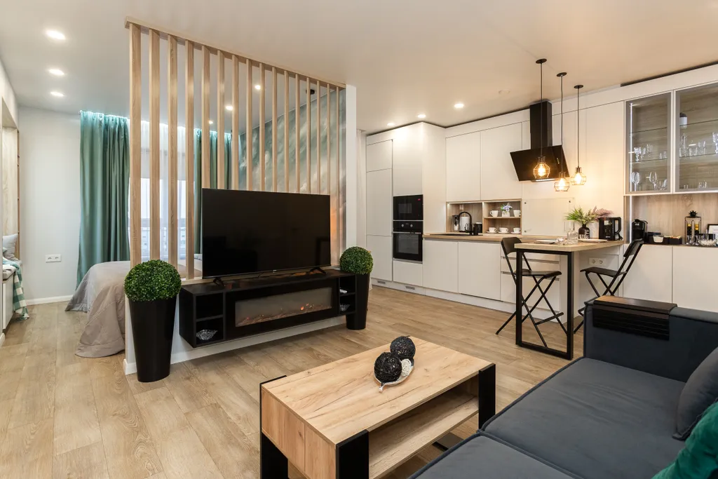 Квартира Квартира Студия класса Люкс в центре Калининграда Flagman de Luxe — Калининград