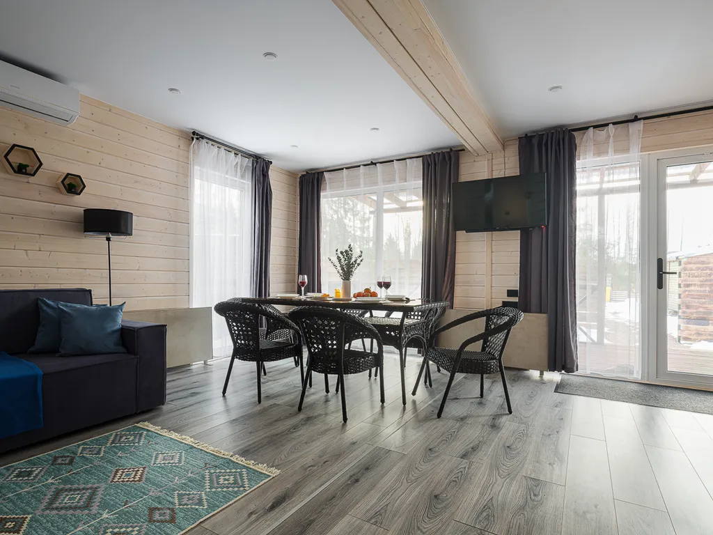 Уютный дом Шишкин Плейс в лесу с чаном и баней