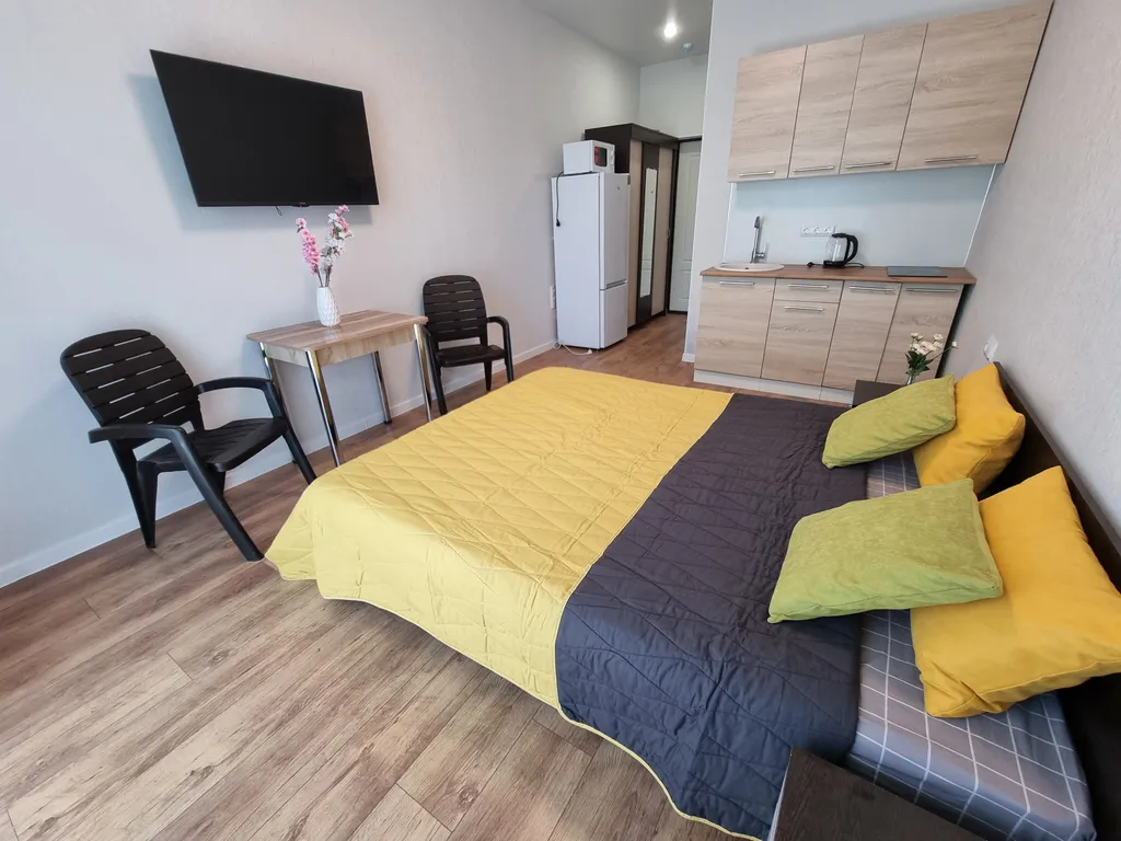 Студия около моря с бассейном в ЖК Морской квартал