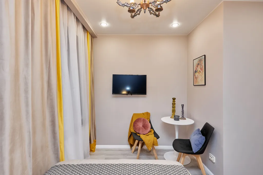 Квартира Квартира Уютная студия Терракотта — Санкт-Петербург