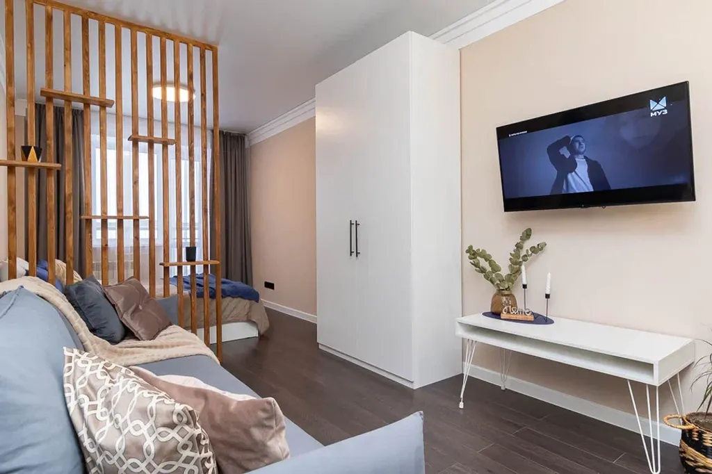 Хэппи Хаус Современная студия с видом на Иртыш