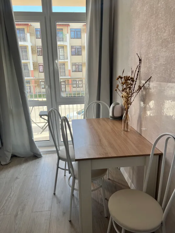 Однокомнатная с видом на горы