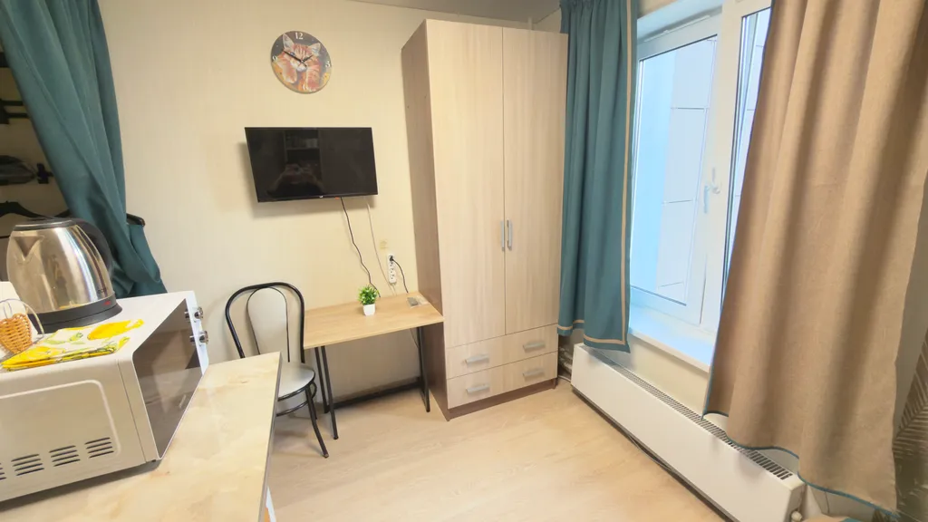 Квартира Квартира Маленькая студия с парковкой рядом с метро — Москва