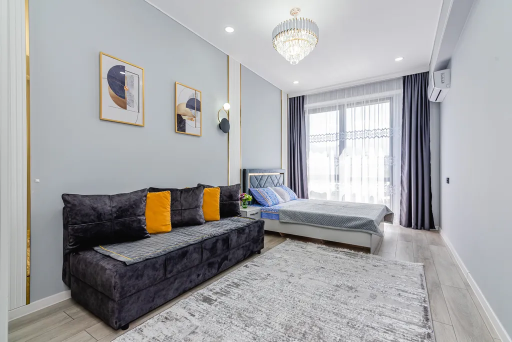 Квартира Апартаменты с панорамным видом на горы в ЖК Heaven — Алматы