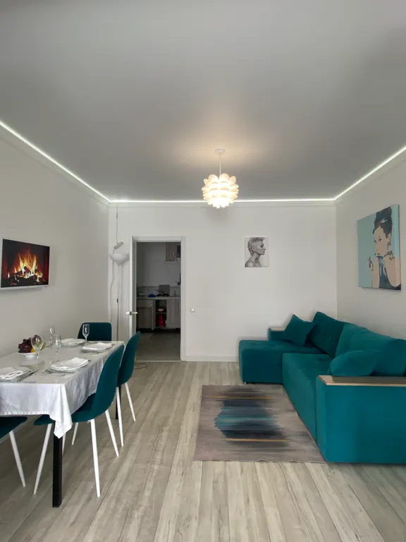 Просторная квартира-студия в современном стиле