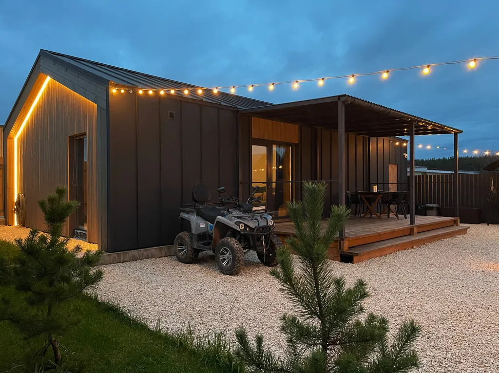 Уютный дом-студия с финской сауной