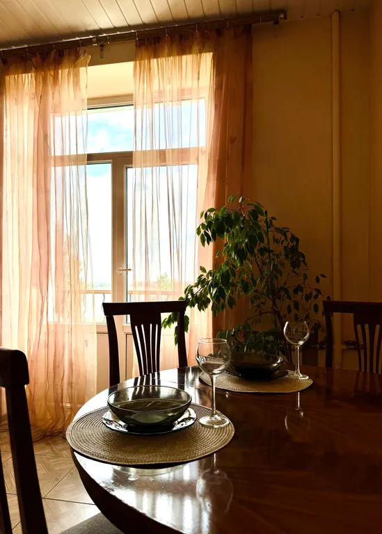 Квартира в центре с видом на Волгу