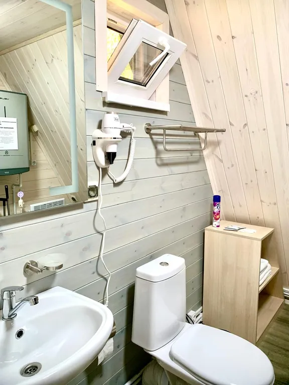 Коттедж Дом А-фрейм в живописном лесу — Архыз