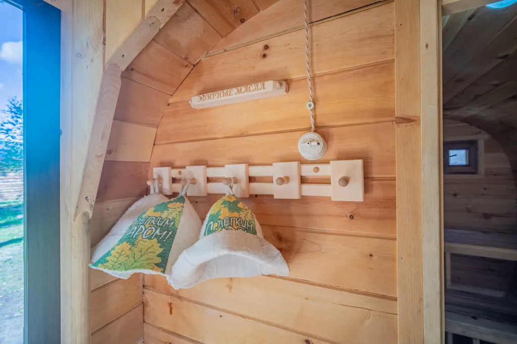 Уютный барн хаус с бассейном, баней и купелью ( барн 1)