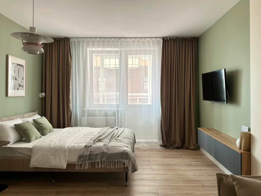 Квартира Стильная квартира-студия в ЖК Белые росы — Красноярск