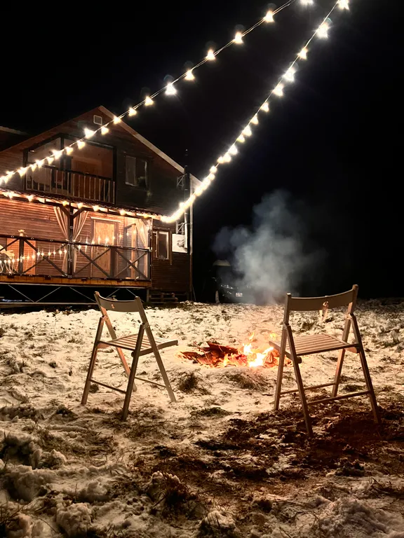 Коттедж Загородный дом со всеми удобствами рядом с речкой и озером — Рябово