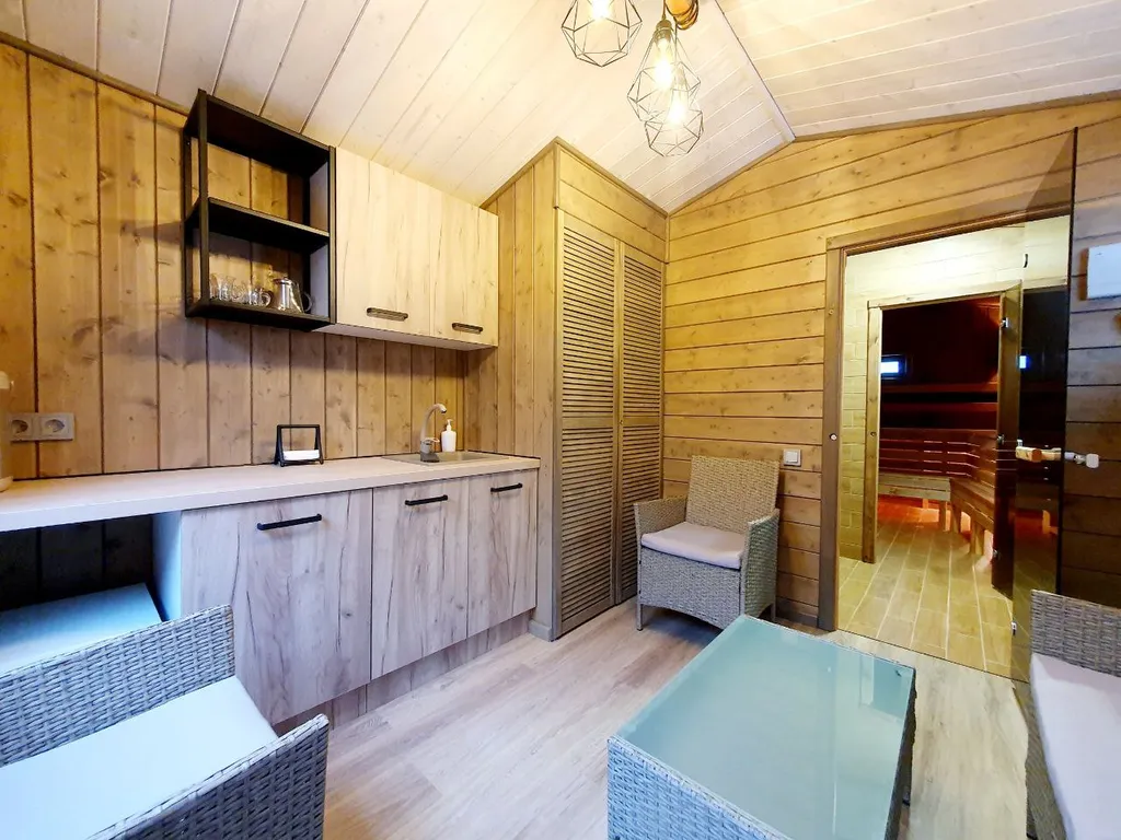 Scandic house с русской баней в 30 минутах от города