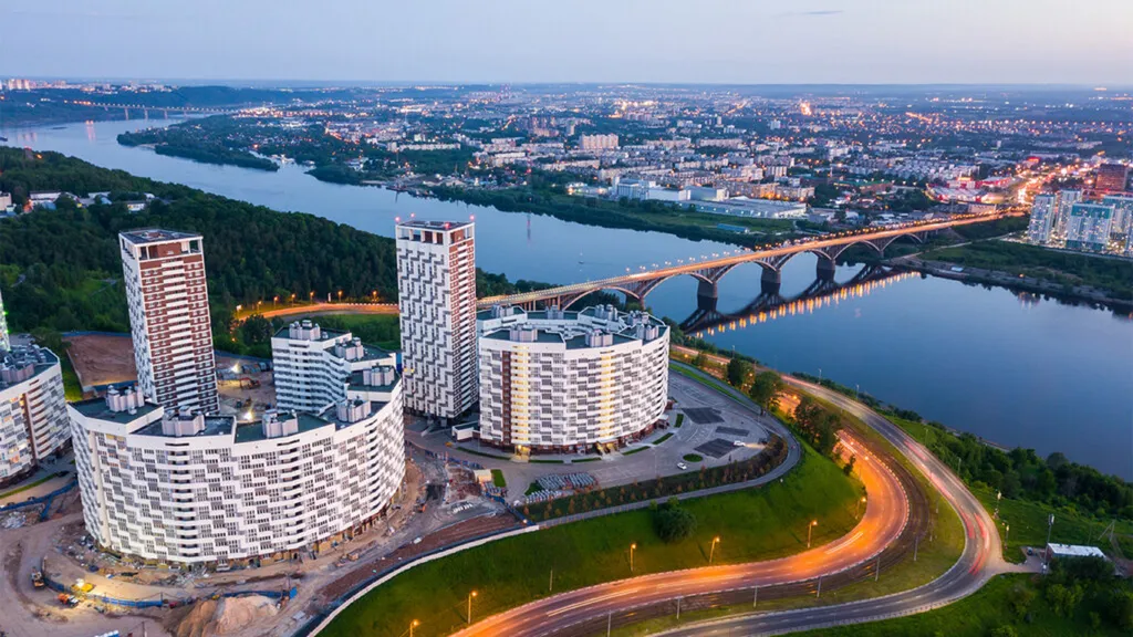 Квартира Квартира Апартамент с видом на набережную реки Оки — Нижний Новгород