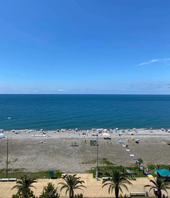 Апартамент с видом на море, первая береговая линия