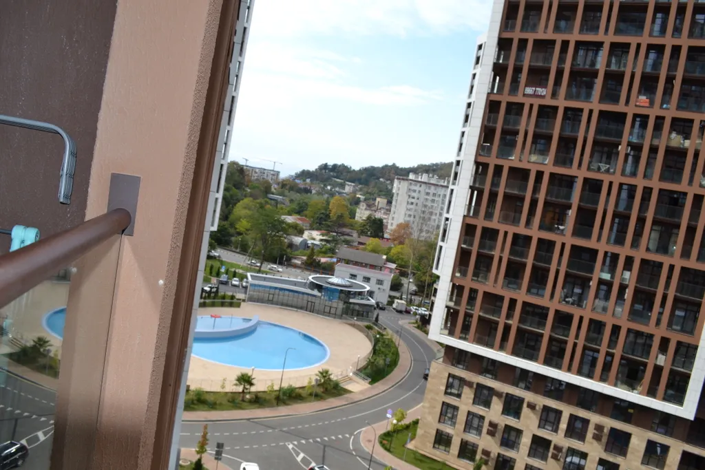 Квартира-студия у моря с видом на горы