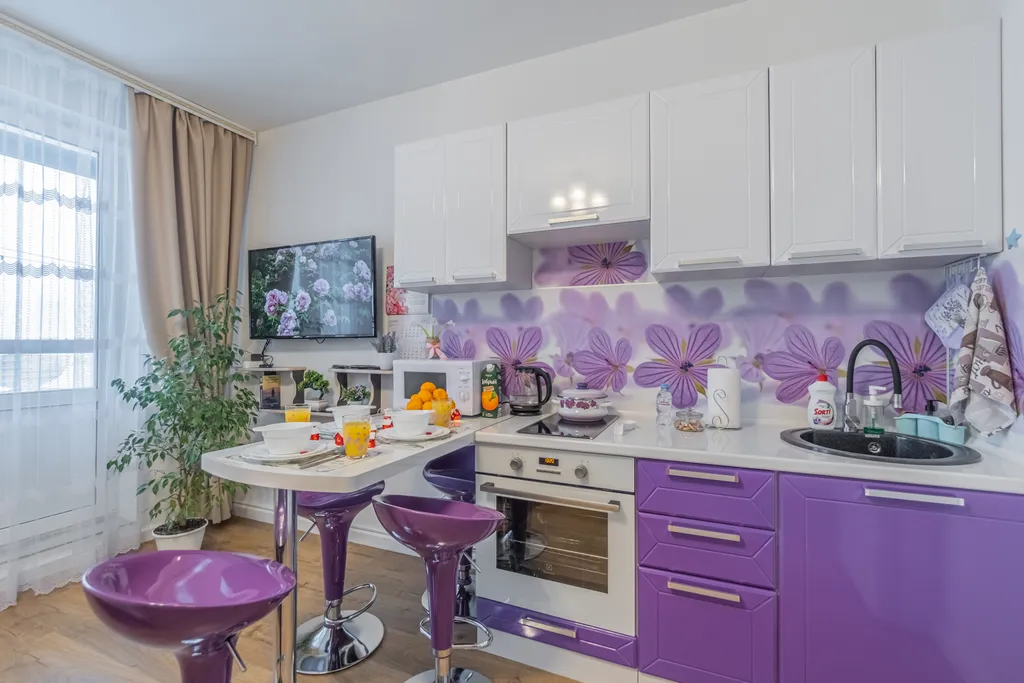 Уютная квартира-студия орхидея возле метро Девяткино