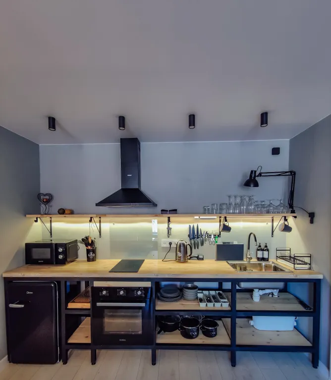 Уютная квартира в центре города с видом на гору