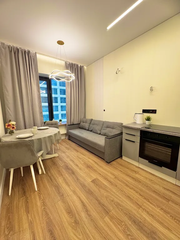 Квартира Просторная стильная евро-трехкомнатная квартира у залива — Санкт-Петербург