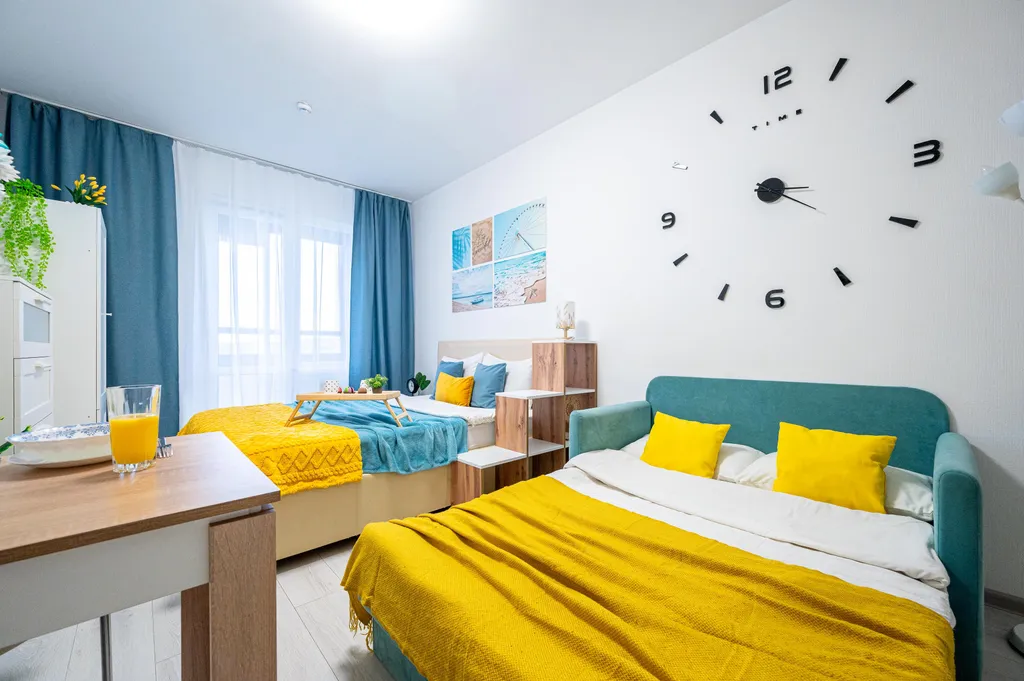Квартира Квартира Blue Wave Apartments — Санкт-Петербург