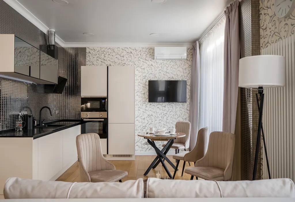 Квартира Квартира Дизайнерский апартамент-студия около Лахта-центра — Санкт-Петербург