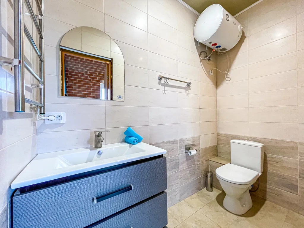 Апартамент с кухней и стиральной машиной у моря