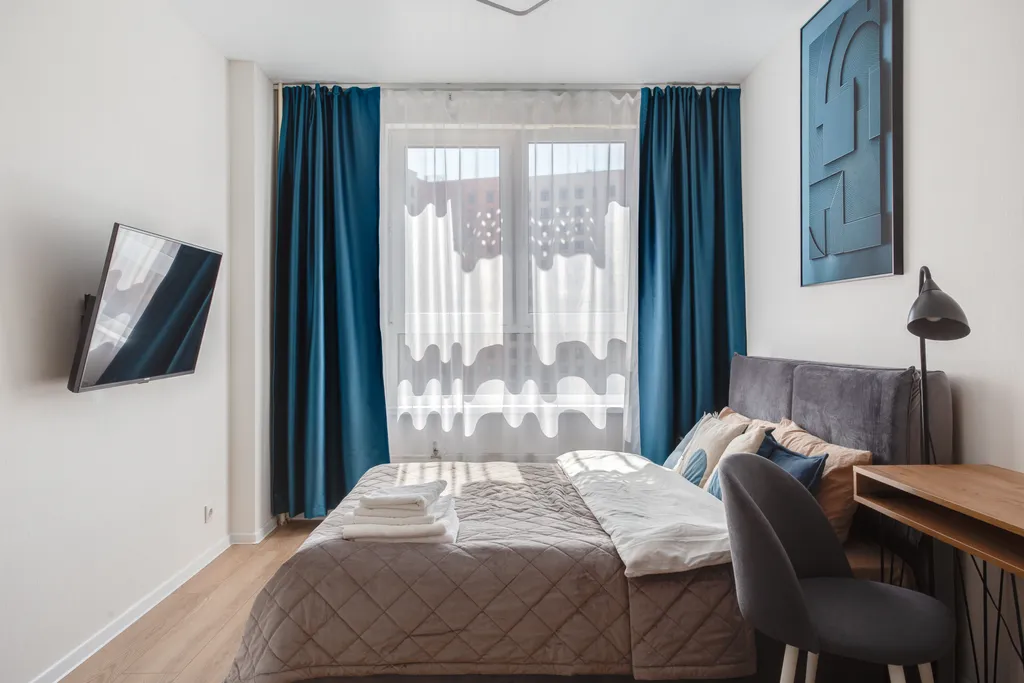 Комфортабельная однушка с видом во двор