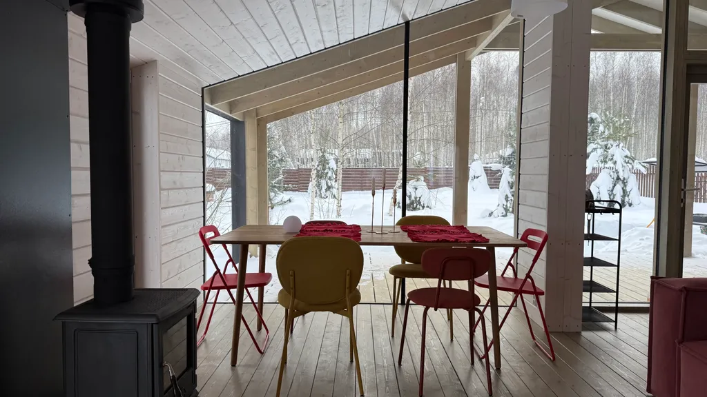 Коттедж Большой новый дом с сауной и камином в элитном поселке — аренда посуточно в Ступино