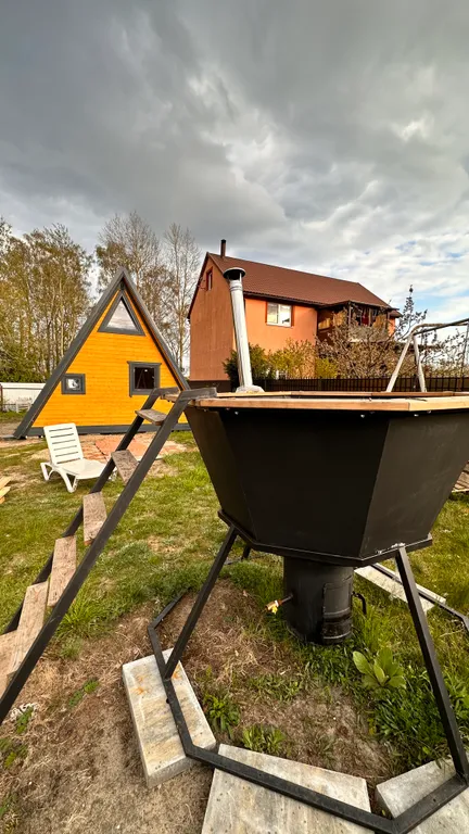 A-frame с видом на Приморскую бухту