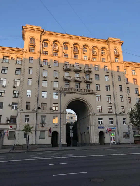 Квартира Квартира Сталинский ампир с видом на Тверскую — Москва