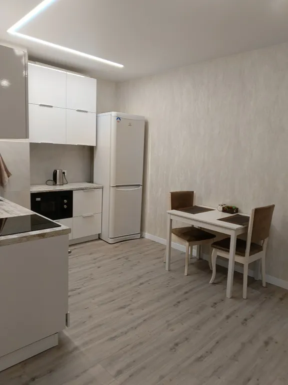 Уютная студия в новом доме с видом на Волгу