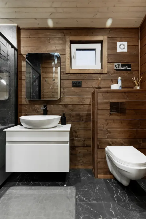 2-комнатный коттендж на границе с лесом, 69м²