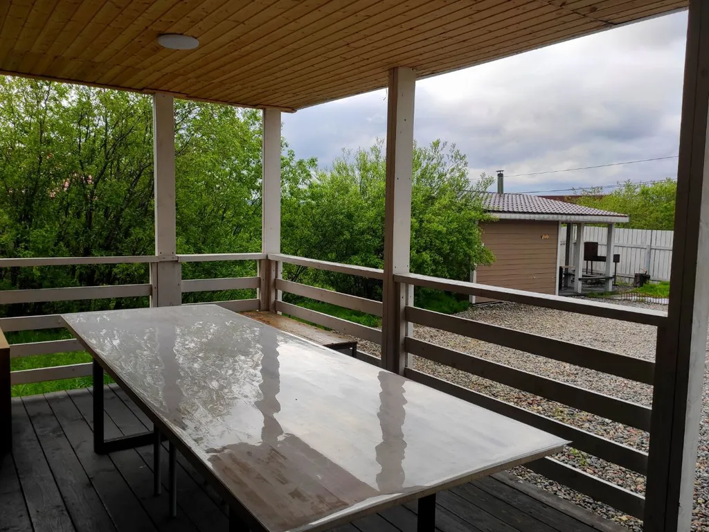 Дом с сауной на дровах