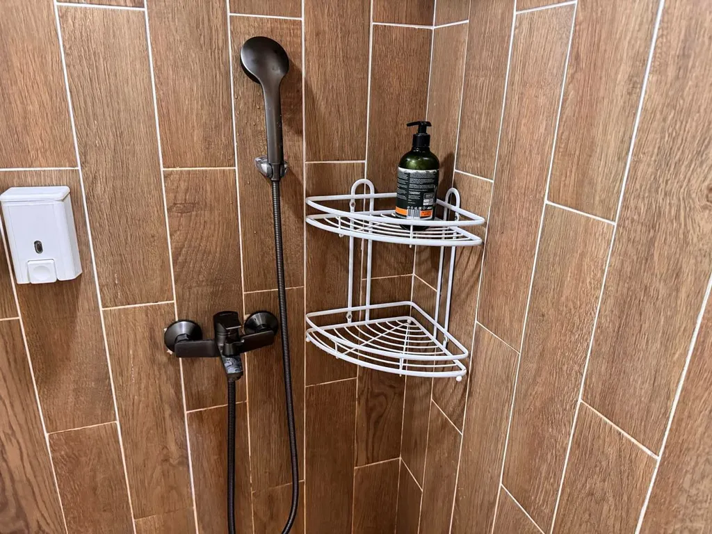 Спа домик с баней и чаном в скандинавском стиле