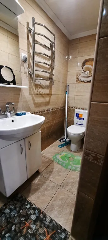 Просторные трёхкомнатные апартаменты 3 мин от моря